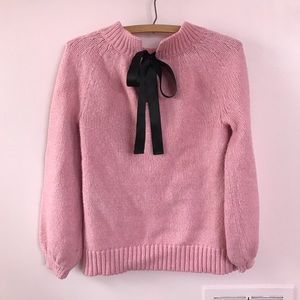 Cute XS loft ribbon sweater